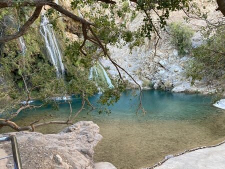 Memorising Pir Ghayb Waterfall in Baluchistan