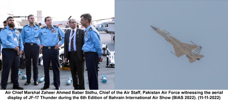 PAF Chief witnesses International Air Show