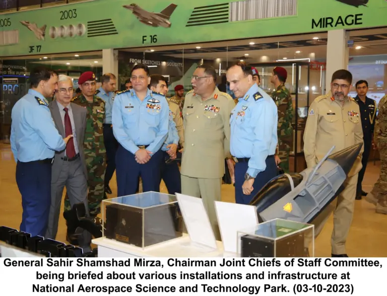 CJCSC visits National Aerospace Science & Technology Park