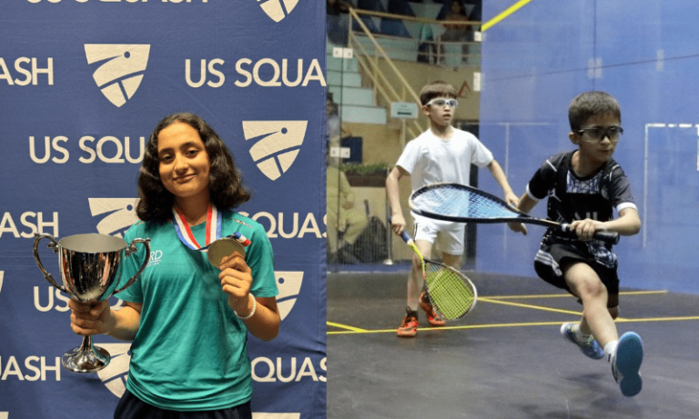 Mahnoor Ali, Harmas Raja Won U13, U11 titles at US Junior Squash Open
