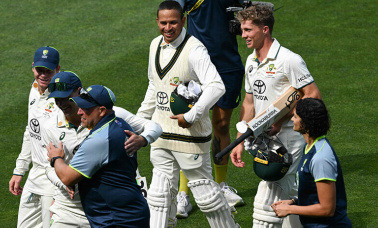 Australia Beat India at Adelaide to Level the Series by 1-1 Australia Beat India at Adelaide to Level the Series by 1-1