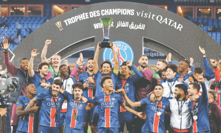 Dembele’s Late Goal Seals PSG French Super Cup Win Dembele's Late Goal Seals PSG's French Super Cup Win