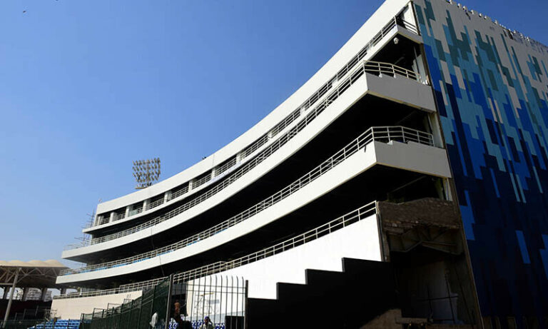 National Bank Stadium Nears Completion for ICC Champions Trophy 2025 National Bank Stadium Nears Completion for ICC Champions Trophy 2025