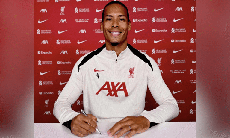 Van Dijk Extends Liverpool Stay with New Two-Year Deal Amid Premier League Title Charge Van Dijk Extends Liverpool Stay with New Two-Year Deal Amid Premier League Title Charge