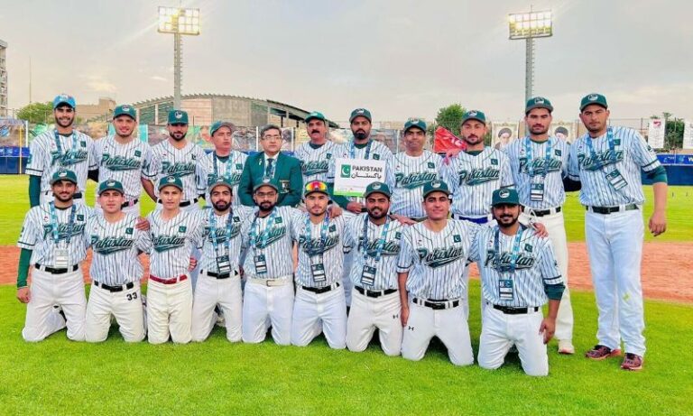 Pakistan Crush India 14-1 to Storm into West Asia Baseball Cup Final Pakistan Crush India 14-1 to Storm into West Asia Baseball Cup Final