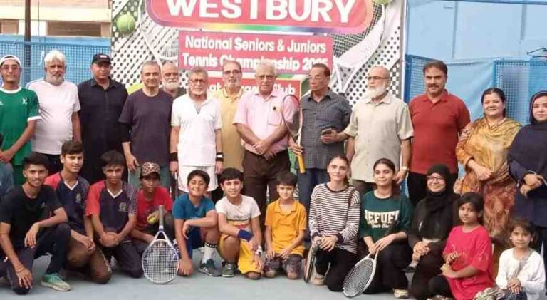 21st Westbury National Tennis Championship Kicks Off in Karachi