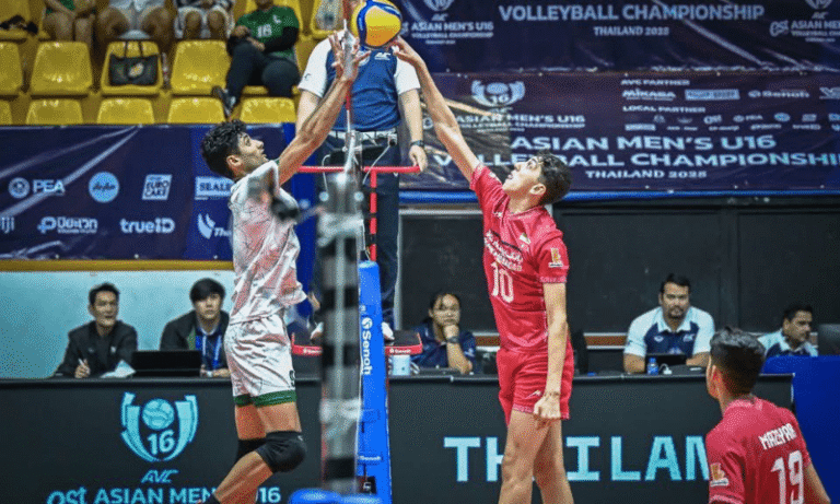 Pakistan Set for Semis After Beating Iran in U-16 Volleyball