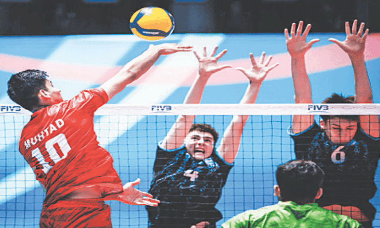 Pakistan Lose to Argentina in U-19 Volleyball Thriller