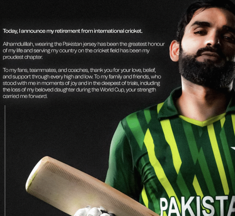 Asif Ali Bids Farewell to International Cricket After Memorable Career Asif Ali Bids Farewell to International Cricket After Memorable Career