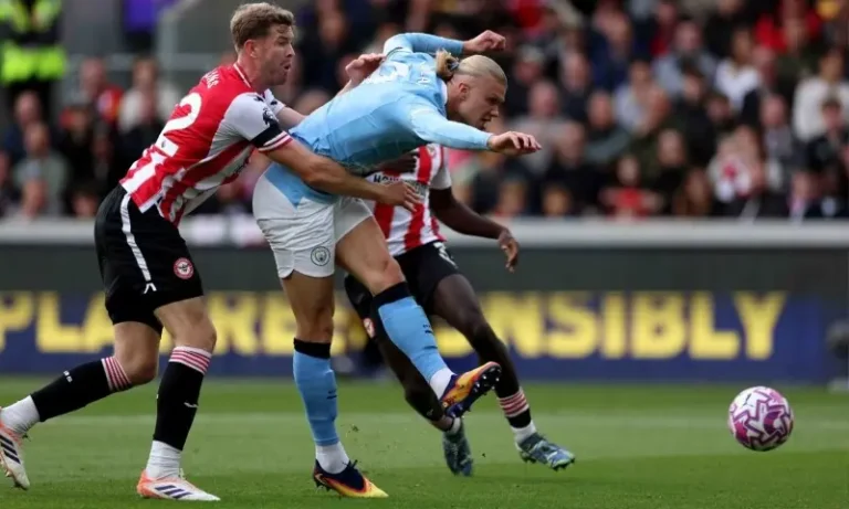 Haaland Fires Man City Past Brentford as Premier League Title Race Heats Up