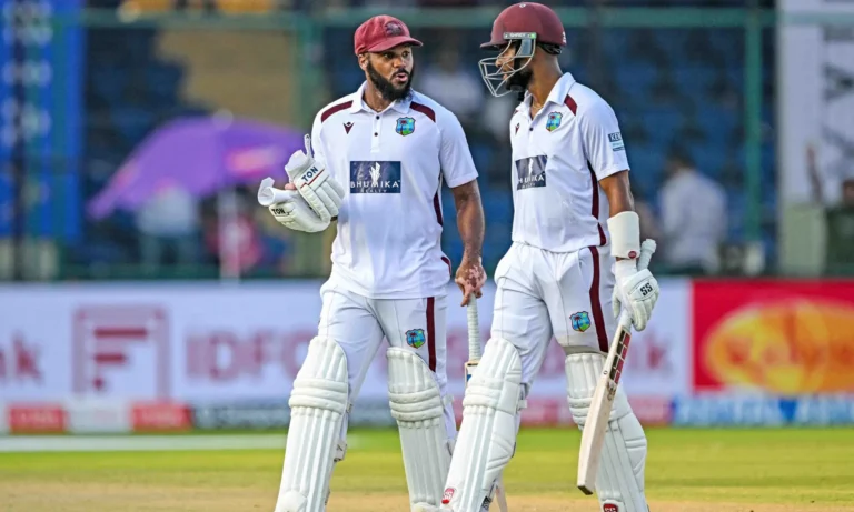 West Indies Show Grit After Follow-On as Campbell, Hope Defy India on Day Three